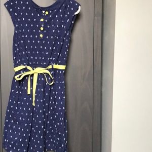 Girls anchor dress size 6x